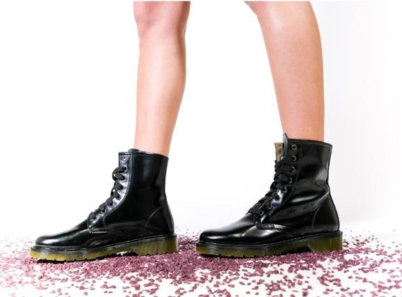 Enkellaarsjes Mr. Vegan  Zwart from Shop Like You Give a Damn